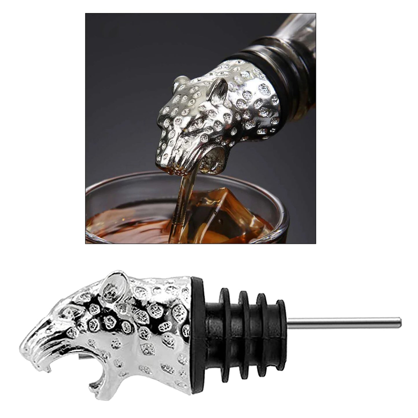 Leopard Drink Pourer