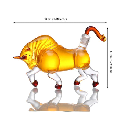 Horse Glass Decanter