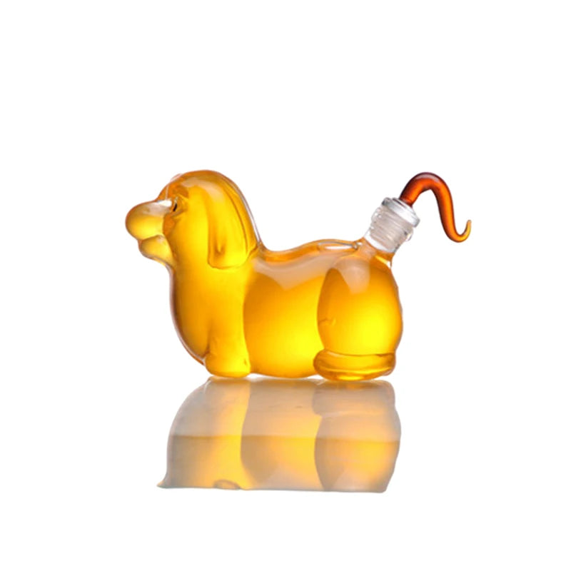 Cow Glass Decanter