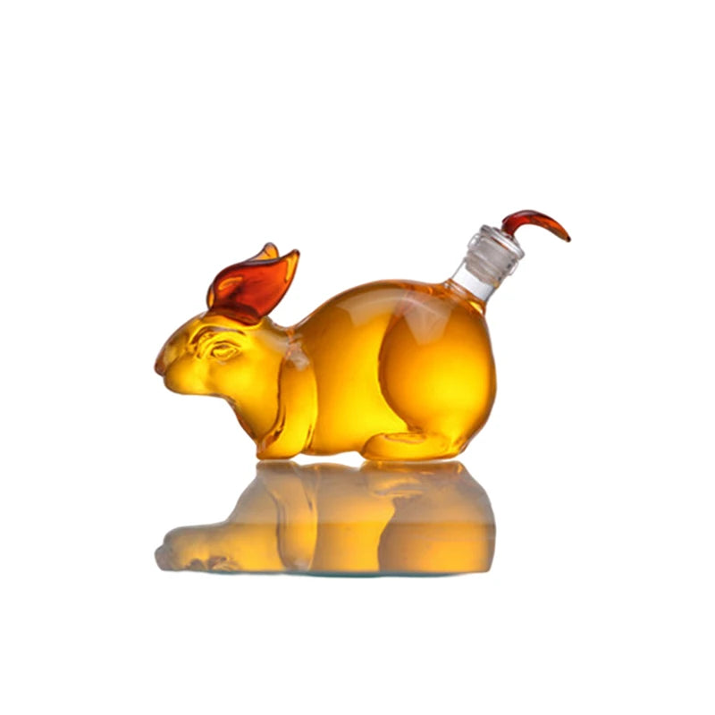 Pig Glass Decanter