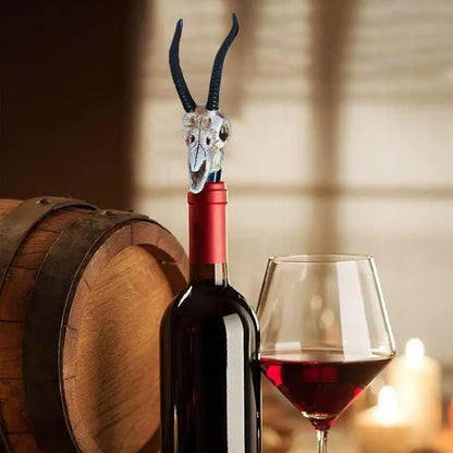 Antelope Skull Wine Stopper