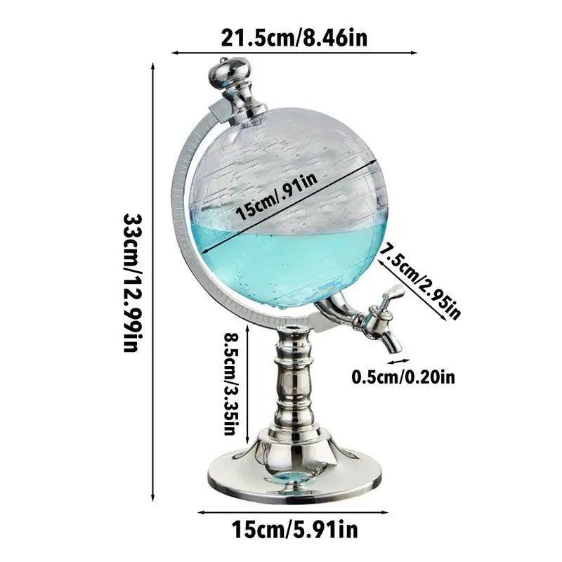 Globe Glass Decanter