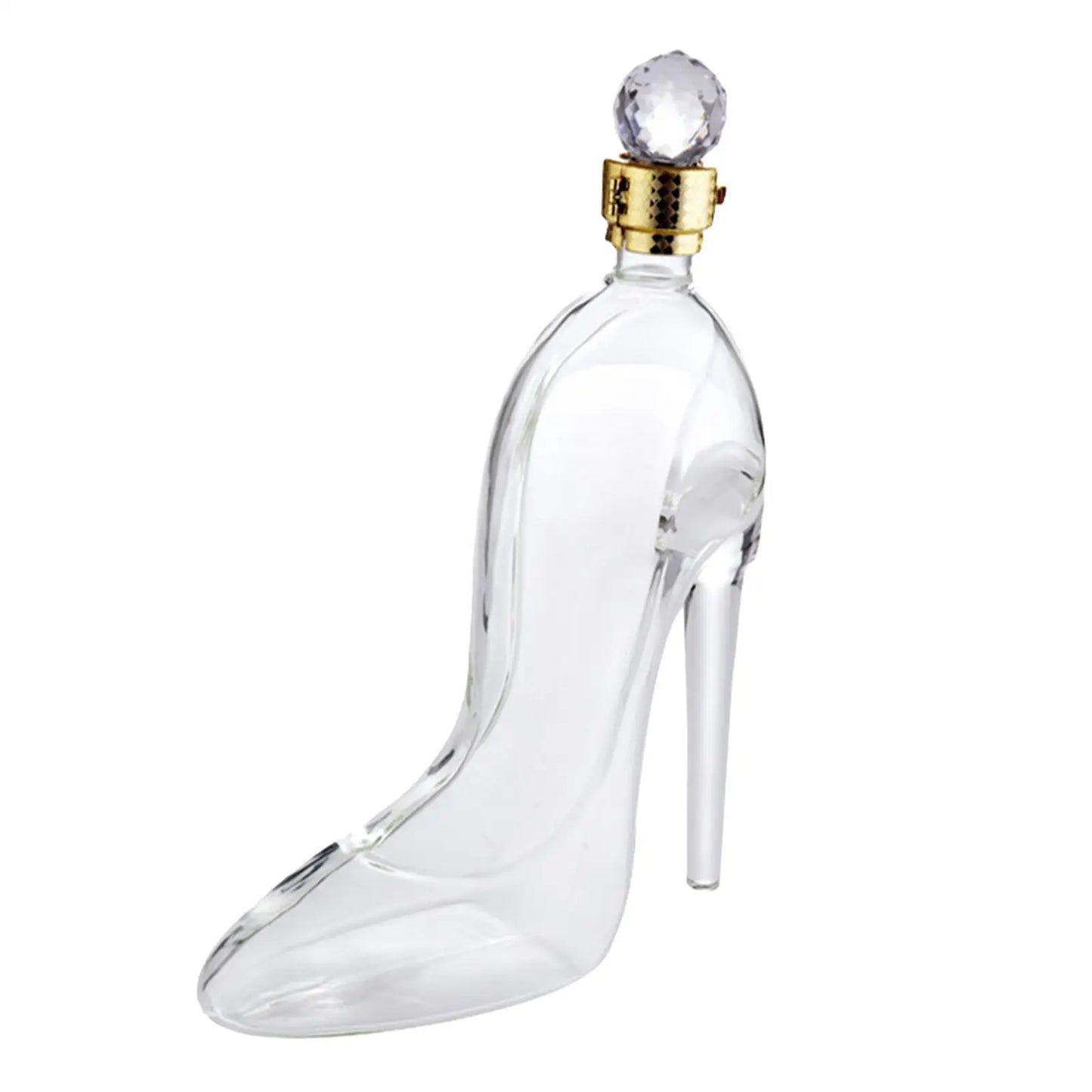 High Heels Glass Decanter