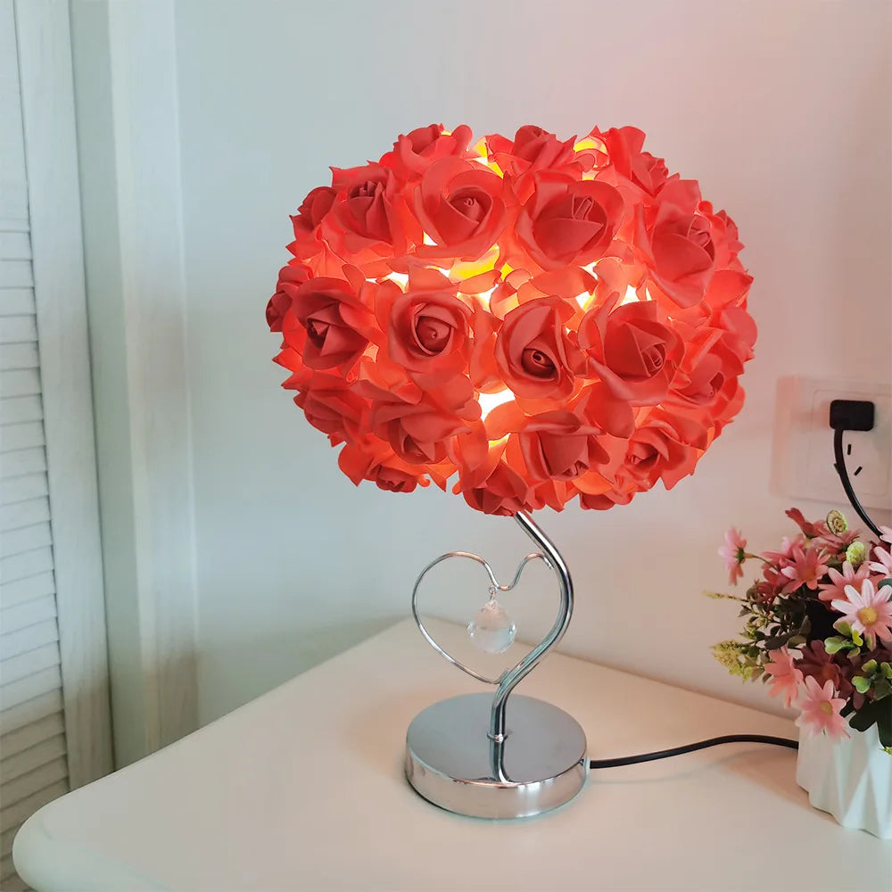 CelestialGlow™ Rose Lamp