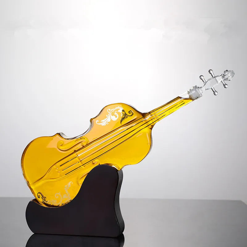 Violin Glass Decanter