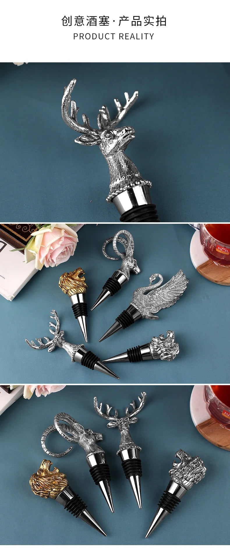 Swan Wine Stopper