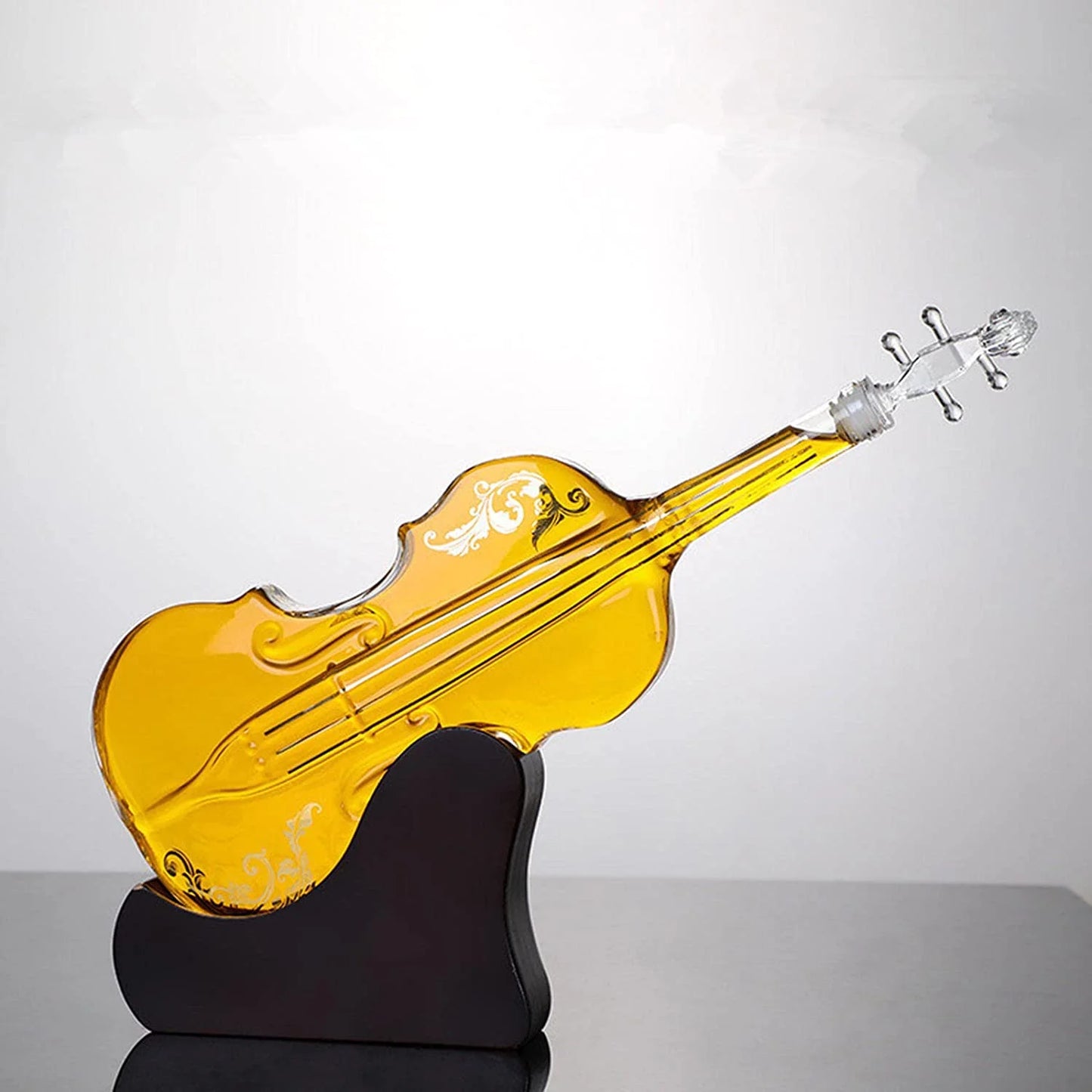 Violin Glass Decanter