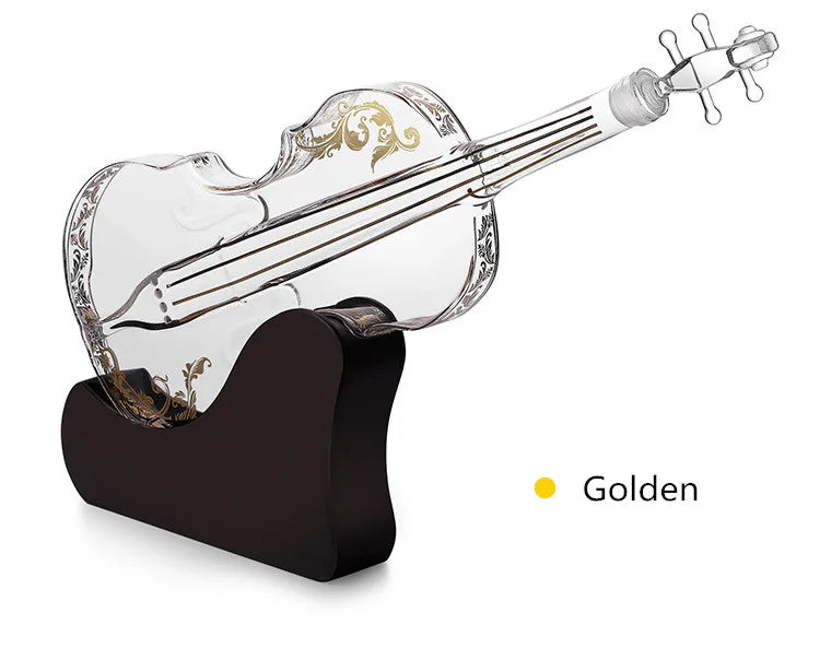 Violin Glass Decanter