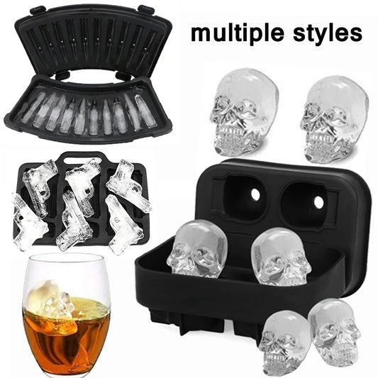 Skull Ice Cube Moulder