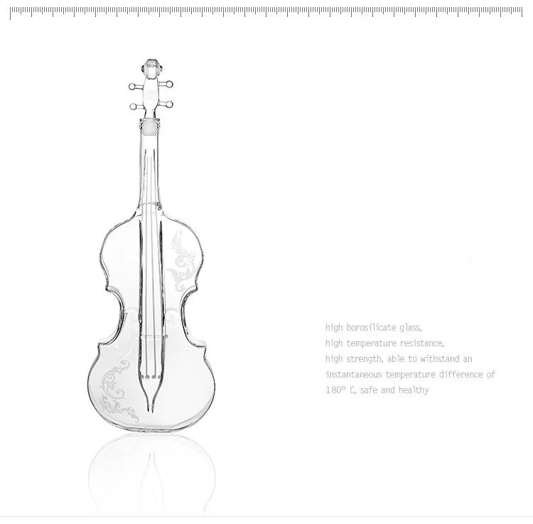 Violin Glass Decanter