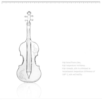 Violin Glass Decanter