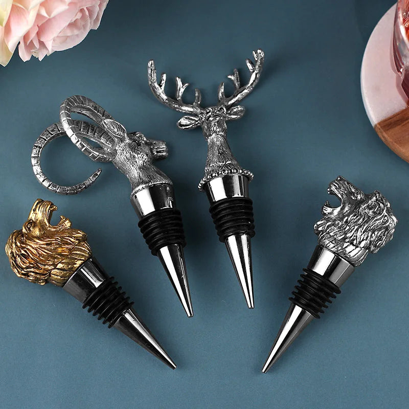 Lion Wine Stopper