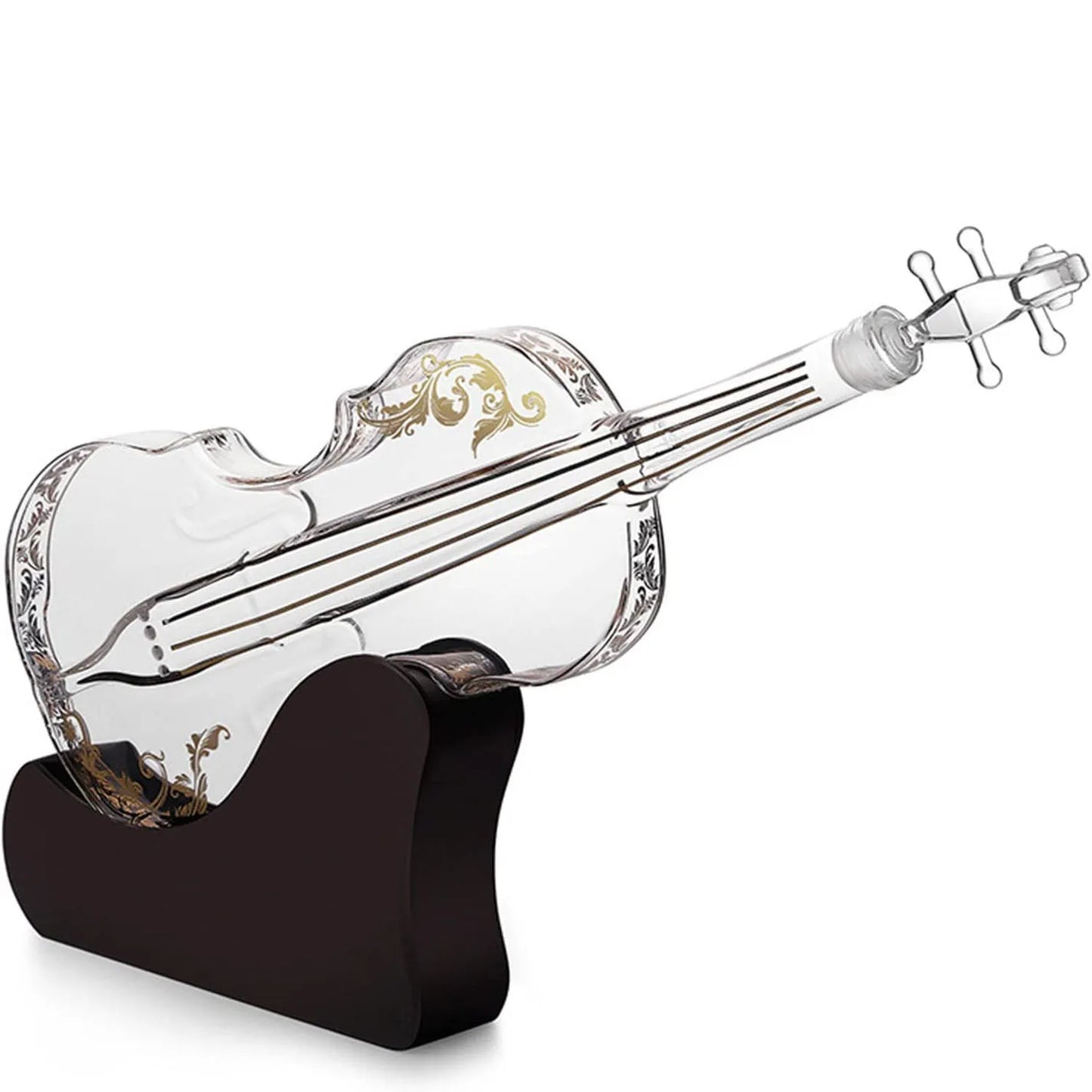 Violin Glass Decanter