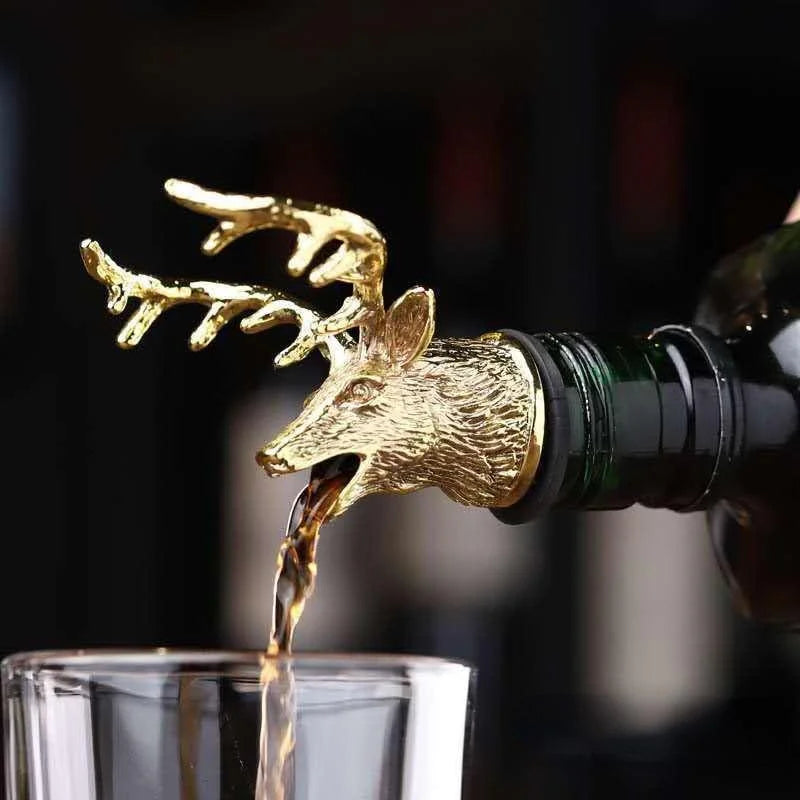 Antelope Drink Pourer Gold