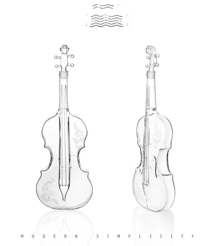 Violin Glass Decanter