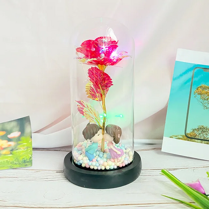 CelestialGlow™ Enchanted Rose Lamp